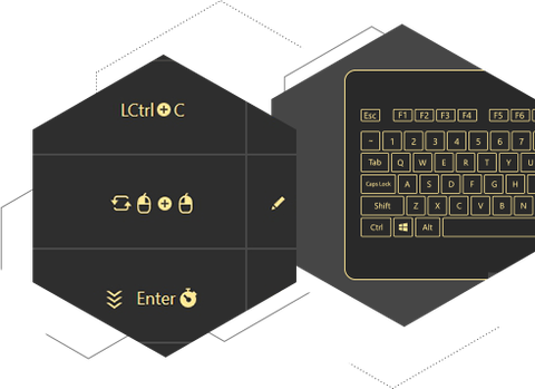 Use all reWASD powers for keyboard and mouse