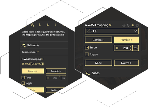 Intuitive interface: same features, new names