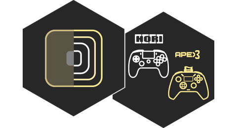 The squared sticks option for virtual devises and new controllers are added