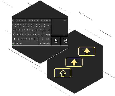 reWASD Junior: explore new experience of mobile typing