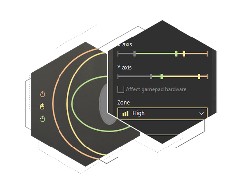 Adjust Stick Zones