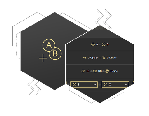 Create Shortcuts out of gamepad buttons
